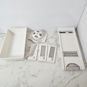 Ronco Dial-O-Matic Food Cutter & Slicer with Attachments & Extra Rare With Box